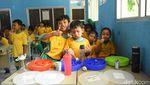 Senyum Ceria Anak SD di Bogor Terima Makan Bergizi Gratis