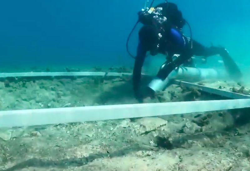 Sisa-sisa yang diyakini sebagai peradaban kuno yang hilang ditemukan di lepas pantai India bagian barat.