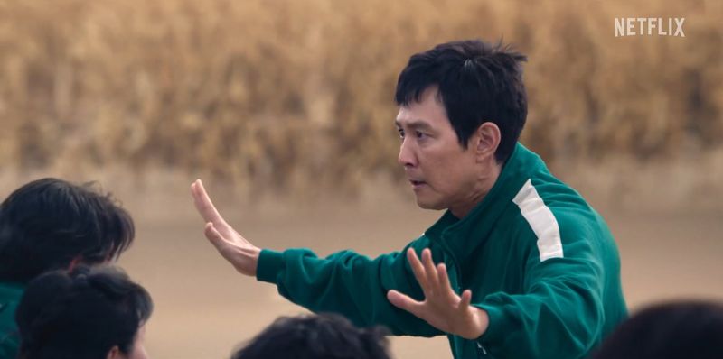 Squid Game 2 Potongan adegan dalam trailer terbaru Squid Game 2 yang dirilis 1 November 2024.