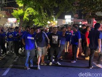 Jalan Gadjah Mada Semarang Dipadati Pendukung Saat Debat Pilwalkot