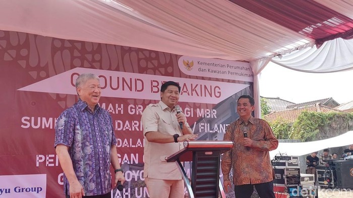 Sugianto Kusuma, Ketua Agung Sedayu Group dan Maruarar Sirait, Menteri PKP