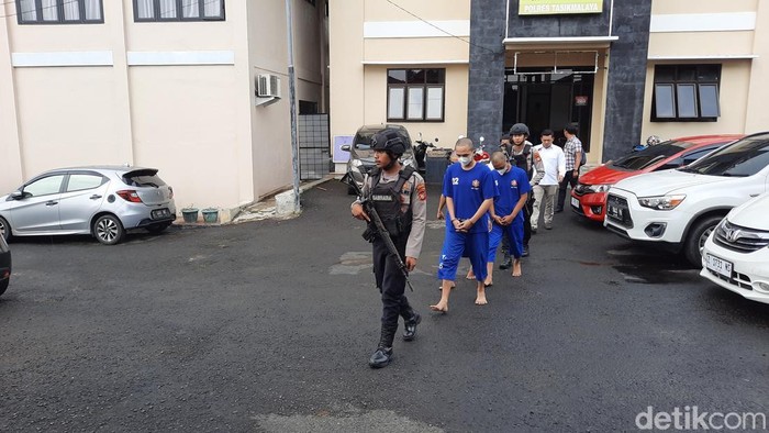 Tiga pelaku pengedar obat terlarang di Tasikmalaya..