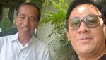 Andre Taulany dan Desta Bertamu ke Rumah Jokowi: Sehat-sehat, Pak
