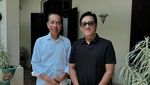 Andre Taulany dan Desta Bertamu ke Rumah Jokowi: Sehat-sehat, Pak