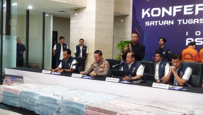 Bareskrim Polri mengungkap kasus judi online (judol) (Rumondang N/detikcom)