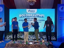 Bolone Luthfi Solo Deklarasi Menangkan Luthfi-Yasin di Pilgub Jateng 2024