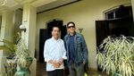 Andre Taulany dan Desta Bertamu ke Rumah Jokowi: Sehat-sehat, Pak