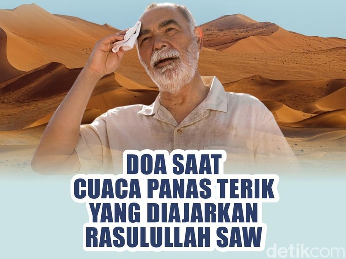 Doa saat cuaca panas terik.