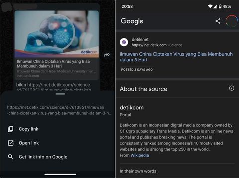 Fitur baru WhatsApp untuk verifikasi keaslian link