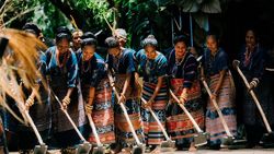 Gelar Budaya Bliran Sina Watublapi Bertajuk Ragam Warisan Budaya Suku Krowe