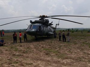 7 Fakta Helikopter Mi-17 TNI AD Mendarat Darurat di Persawahan Blora