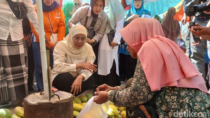 Khofifah di Pasuruan