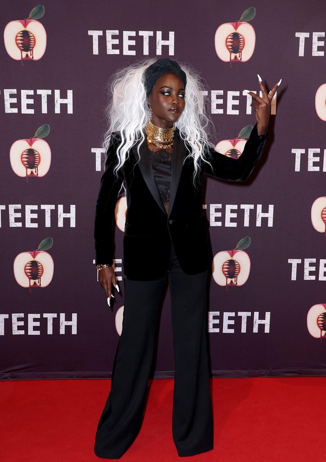 Lupita Nyongo berubah menjadi Storm, salah satu karakter superhero X-Men. (Foto: Instagram)