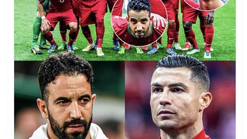 Amorim masih sangat muda, hanya beberapa minggu lebih tua dari Cristiano Ronaldo. Ia juga pernah membela Timnas Portugal. Foto: X.com