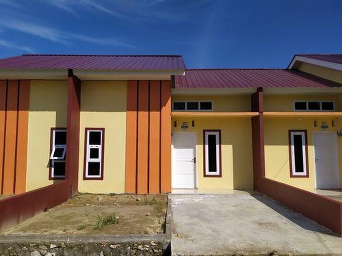Penampakan rumah di Al-Ikhlas Residence Majene
