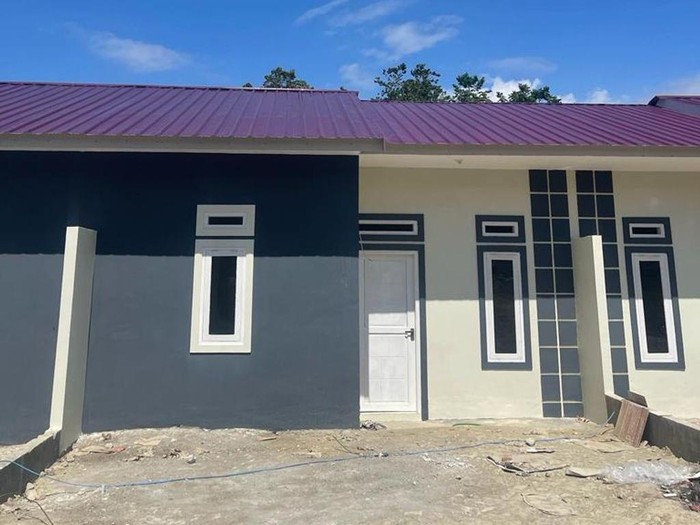 Penampakan rumah di Griya Utama Residence Totoli