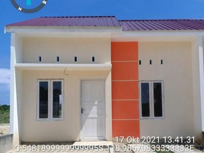 Penampakan rumah di Pole Lembang Residence
