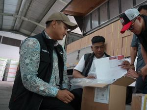 3.877.484 Surat Suara Pilkada Serentak 2024 Tiba di Kota Bandung