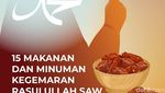 15 Makanan dan Minuman Kegemaran Rasulullah SAW