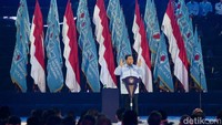 Presiden Prabowo Subianto menghadiri deklarasi Gerakan Solidaritas Nasional (GSN). Prabowo hadir bersama Wakil Presiden (Wapres) Gibran Rakabuming Raka.