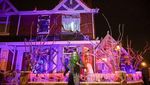 Niat Banget! Dekorasi Rumah Menyeramkan Ala Halloween Bisa Habis Rp 20 Juta