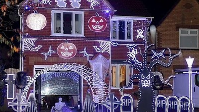 Niat Banget! Dekorasi Rumah Menyeramkan Ala Halloween Bisa Habis Rp 20 Juta