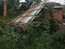 7 Rumah di Lubuklinggau Rusak Berat Diterjang Angin Puting Beliung