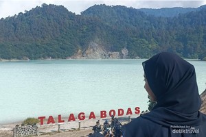 Konon, Hangatnya Air Talaga Bodas Garut Bisa Sembuhkan Ragam Penyakit
