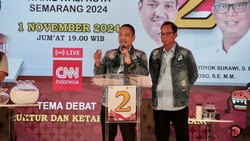 Yoyok-Joss Dinilai Kuasai Program saat Debat Perdana Pilwalkot Semarang