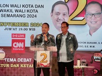 Yoyok-Joss Dinilai Kuasai Program saat Debat Perdana Pilwalkot Semarang
