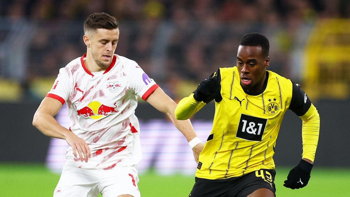 Hasil Dortmund vs Leipzig. (Foto: Getty Images/Dean Mouhtaropoulos)