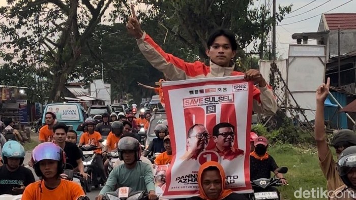 Cagub Sulsel nomor urut 1 Danny Pomanto berkampanye di Luwu.