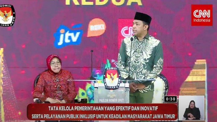 debat kedua pilgub jatim 2024