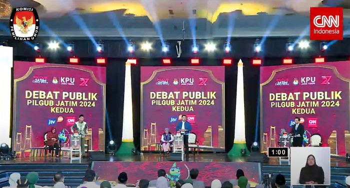 debat kedua pilgub jatim 2024