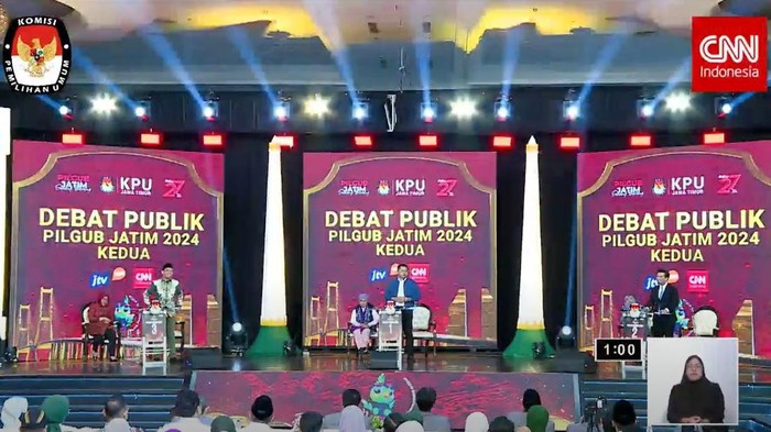 debat kedua pilgub jatim 2024