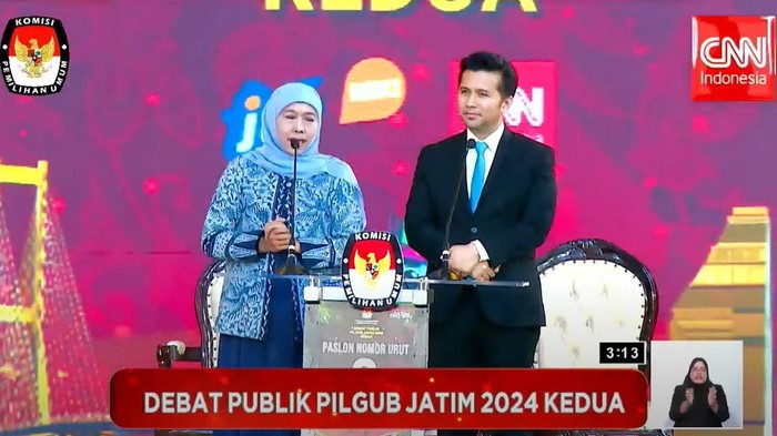 debat kedua pilgub jatim 2024