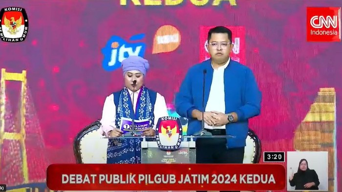 debat kedua pilgub jatim 2024