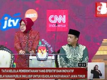 Risma Tegaskan Siap Jadi Mbok Siswa se-Jatim Saat Tutup Debat Pilgub
