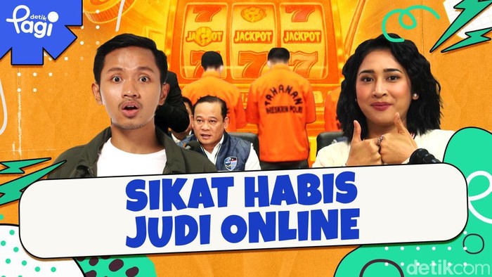 Detik Pagi edisi Senin, 4 November 2024 membahas Sikat Habis Judi Online