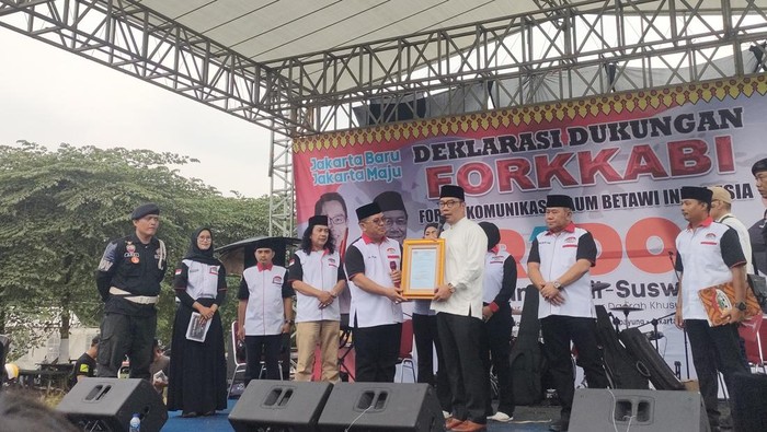 Forum Komunikasi Kaum Betawi Indonesia (Forkkabi) dukung RK-Suswono