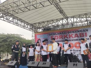 RK-Suswono Dapat Dukungan dari Forkkabi-Jadi Anggota Dewan Kehormatan