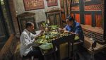 Harmonisnya Presiden Prabowo-Jokowi Makan Malem Bareng di Solo