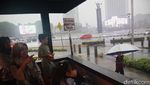 Hujan Deras Guyur Jakarta