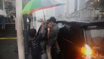Hujan Deras Guyur Jakarta
