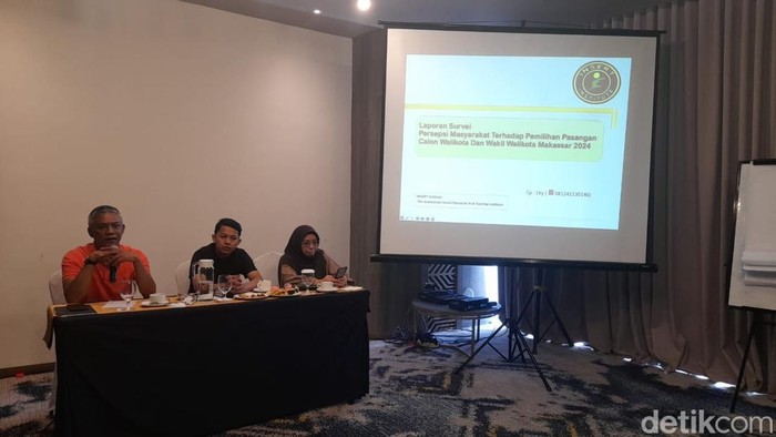 Insert Institute merilis survei untuk Pilkada Makassar.