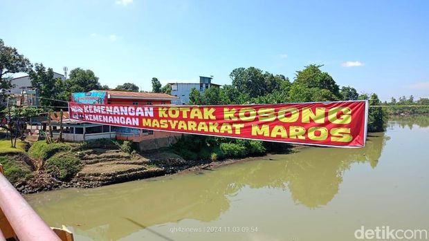 Kampanye Kota Kosong di Maros.