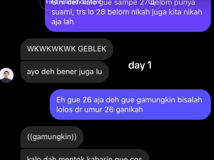 Kisah wanita yang tak menyangka bisa menikah dengan temannya sendiri.