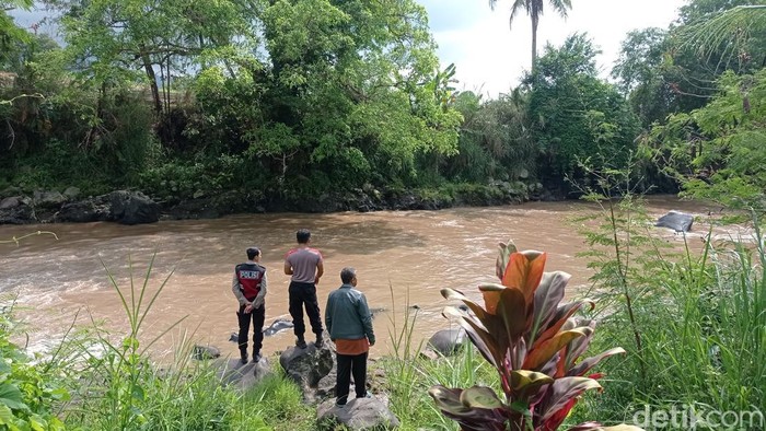 Lokasi saluran irigasi yang menyebabkan seorang pelajar hilang terseret arus.