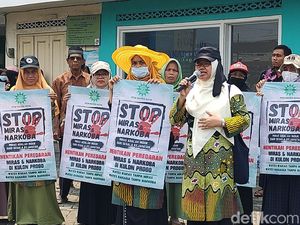 Massa Muhammadiyah Kulon Progo Gelar Aksi Tolak Peredaran Miras