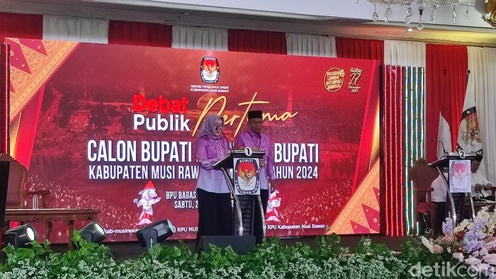 Paslon Bupati dan Wakil Bupati Kabupaten Musi Rawas nomor urut 1, Ratna Machmud dan Suprayitno